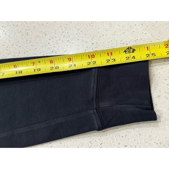 Lot of 2 Lands' End Supima Cotton Long Sleeve Polo Men’s Size Large Black White - Picture 7 of 11